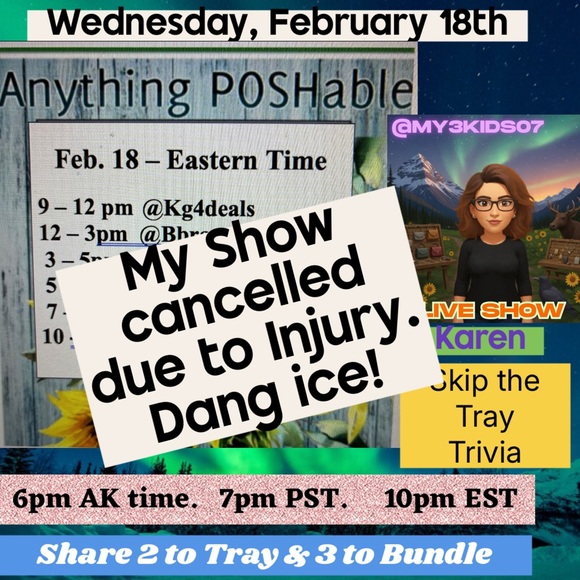 Accessories - FOLLOW FOR LIVE SHOW ANNOUNCEMENTS PLEASE CLICK & FOLLOW!